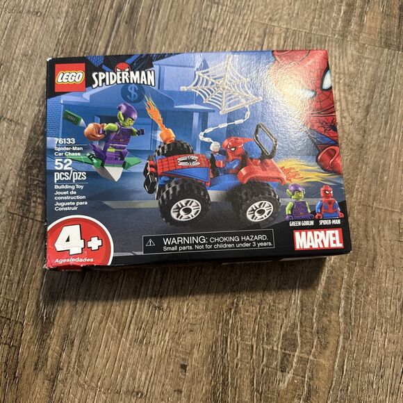 Retired LEGO Spider-Man Car Chase 76133 Sealed New Box - Picture 1 of 6